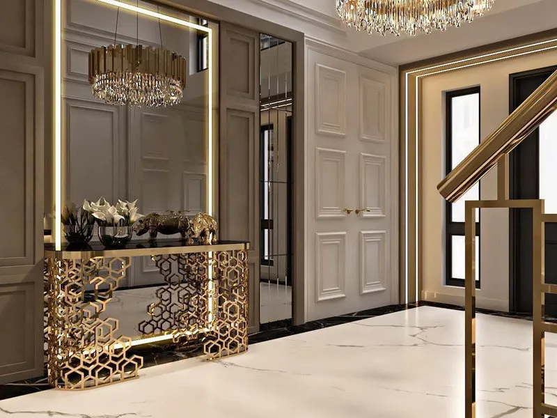 Living Gef Consoles Mirror Vs T0324 4 10003