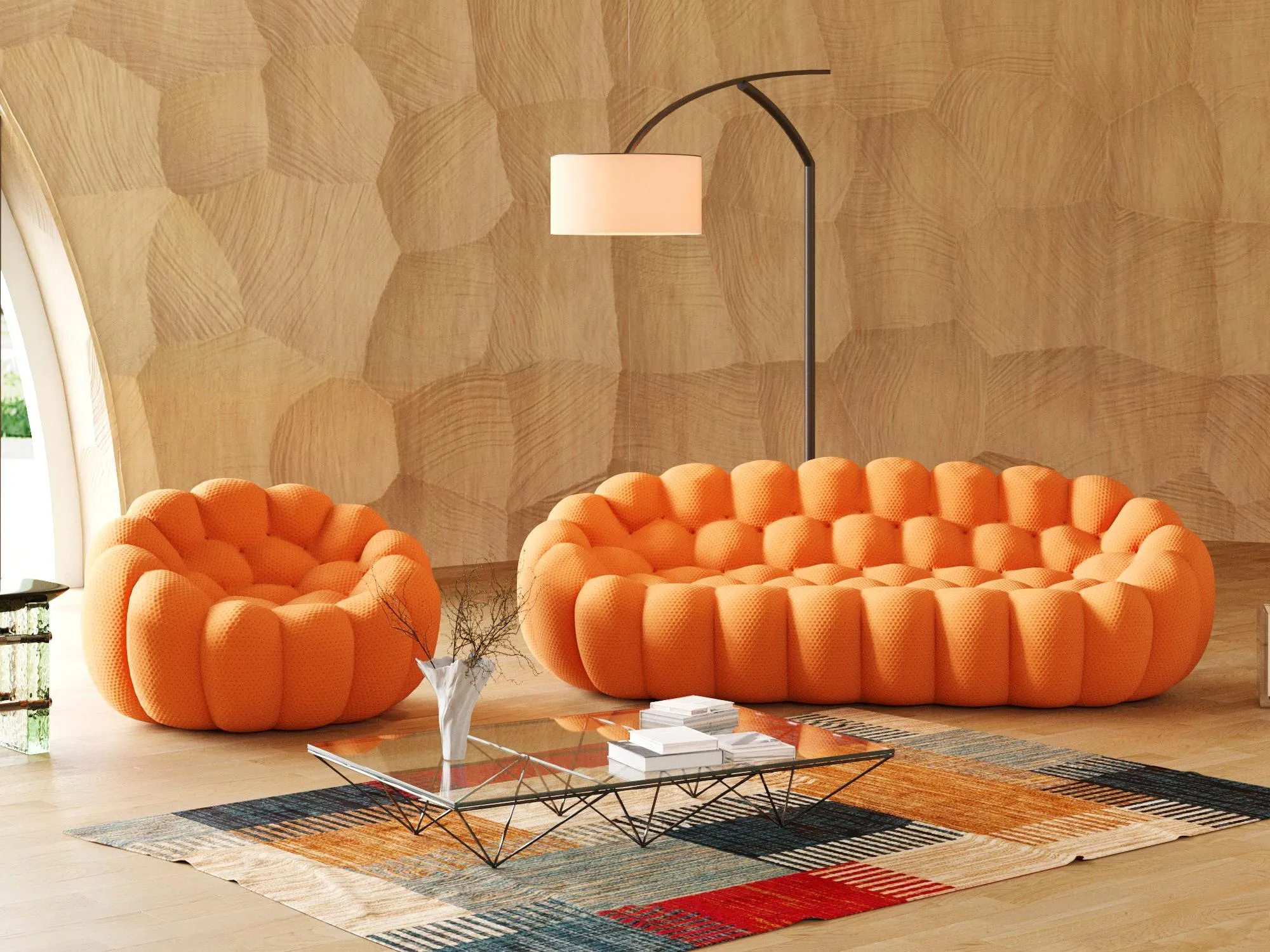 Compressed Sofas YSF25109